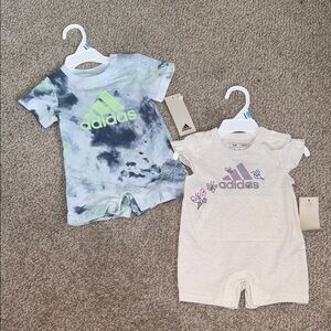Adidas Baby Romper Set - Bundle (Includes Everything)